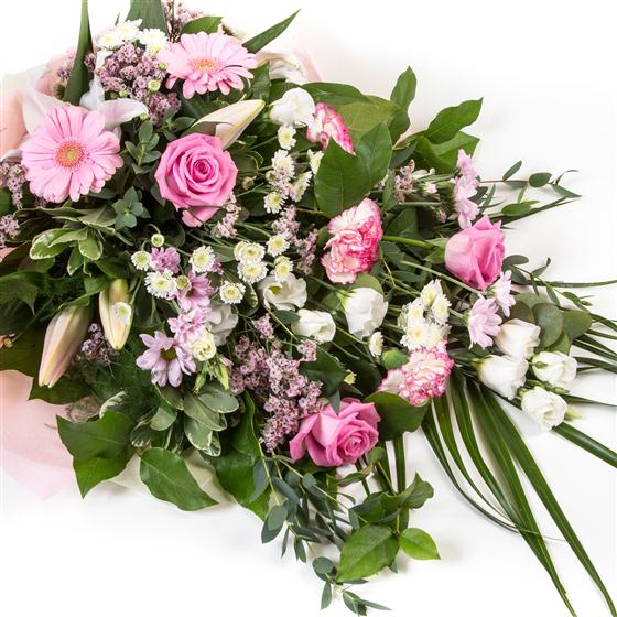Pink & White Traditional Bouquet